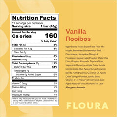 FLOURA individual wrapped bar ready to carry for quick fiber
