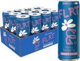 FLRT front packaging showing can design and bold berry branding for instant recognition