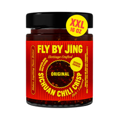 FLYBYJING XL front packaging showing jar and label for bold pantry flavor