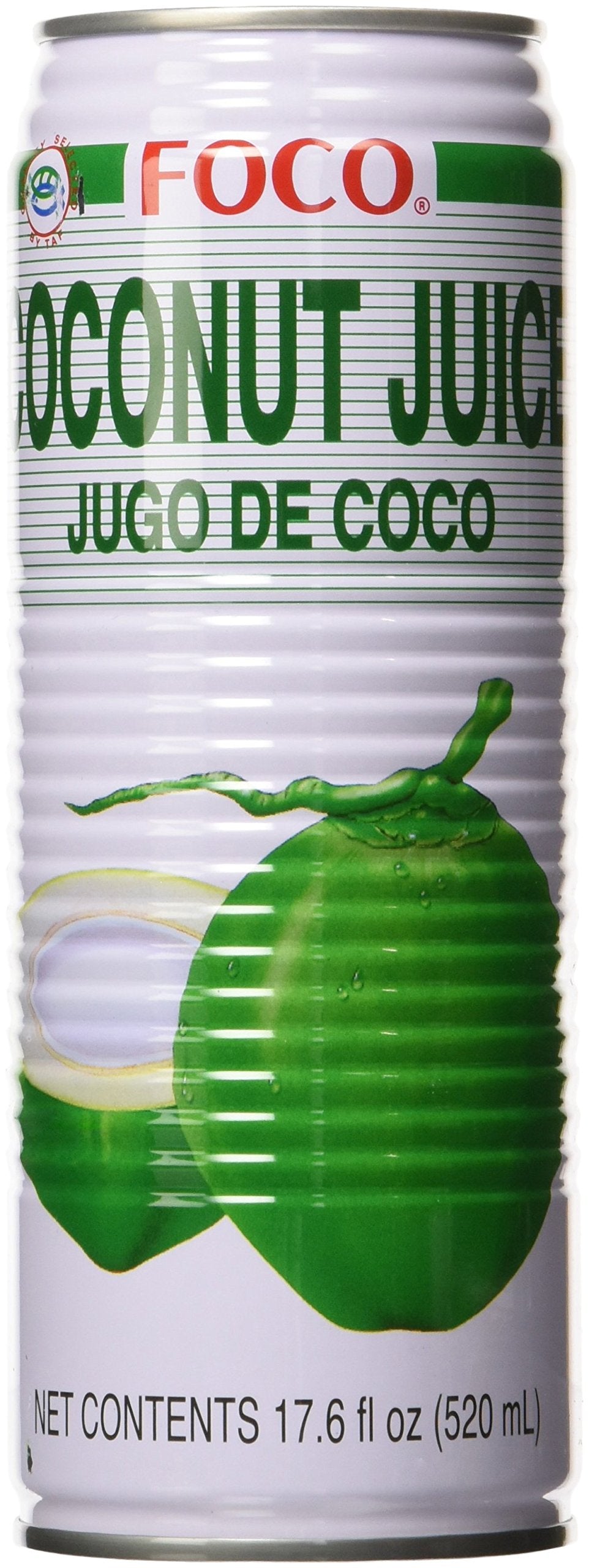 FOCO front pack showing 17.6 fl oz can and label, convenient ready-to-drink