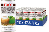 FOCO front can view showing roasted coconut label and ready-to-drink benefit