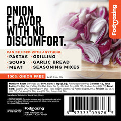 Fodmazing close-up powder texture highlights easy-dissolve flavor