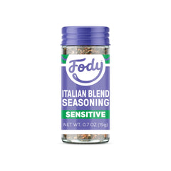 Fody front packaging showing Italian blend and low FODMAP benefit