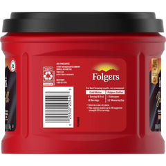 Close-up of Folgers Black Silk label highlighting Roast Masters craftsmanship