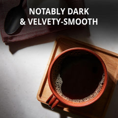Folgers Black Silk K-Cup close-up displaying pod detail for consistent brewing