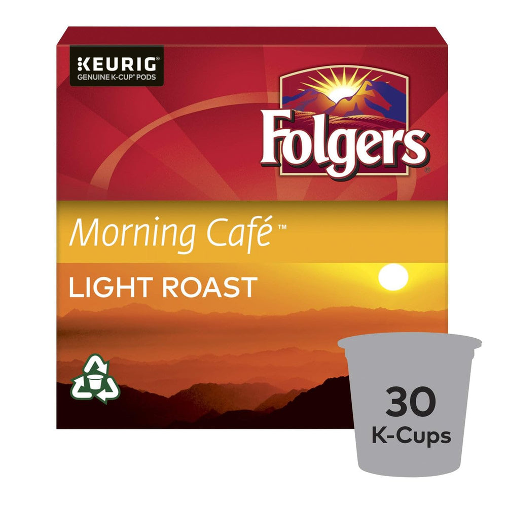 Folgers front packaging showing 30-count pods and product name for easy identification