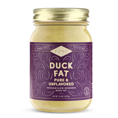 FOND jar front view showing branding and 14oz jar for pantry convenience