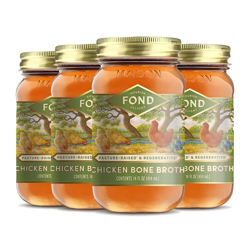 FOND front packaging showing product and clean unflavored benefit