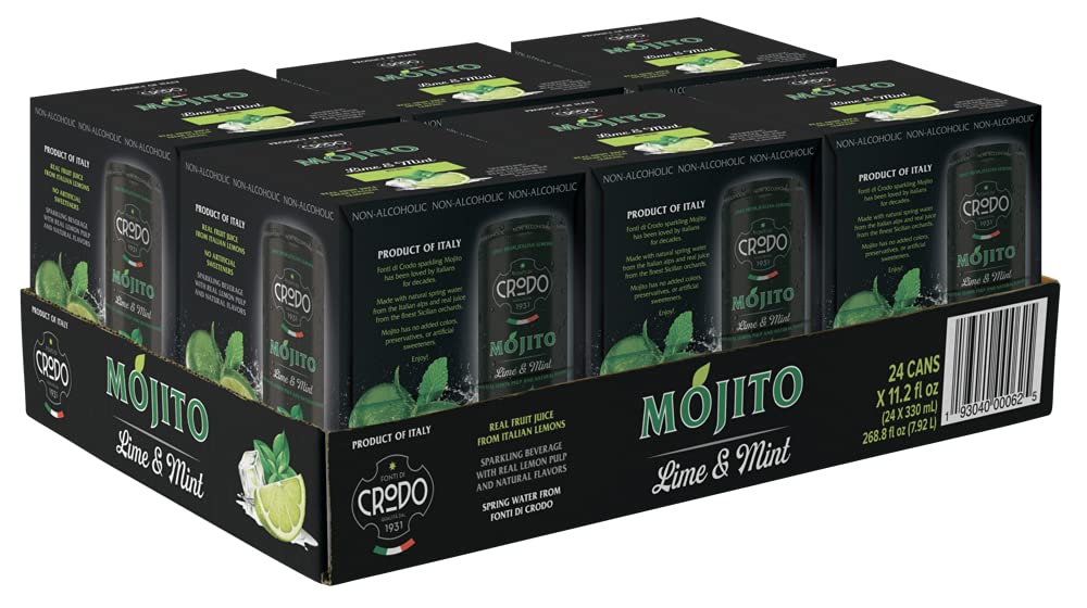 Fonti Di Crodo front packaging can showing brand and refreshing look