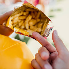 Fonzies chips in a snack bowl at a party showing sharing-friendly convenience