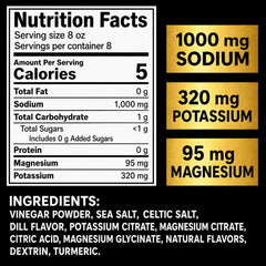 Food Crush pouring electrolyte powder into a reusable water bottle for convenience