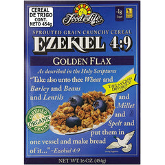 Food for Life front packaging showing nutrition and organic seal and pantry-ready benefit