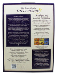 Food for Life cereal in bowl with milk showing serving suggestion and satiety benefit