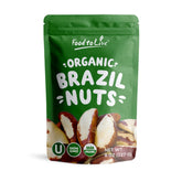 Food to Live front packaging showing resealable bag and organic label, preserves freshness