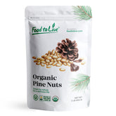Food to Live front packaging showing one‑pound bag and organic badge for pantry benefit