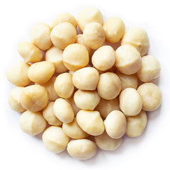 Food to Live close-up macadamia texture highlighting creamy interior and buttery look