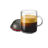 Fortado branded front packaging showing 10-count pods and dark roast benefits