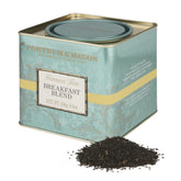 Fortnum & Mason tin front showing branding and elegant gift appeal