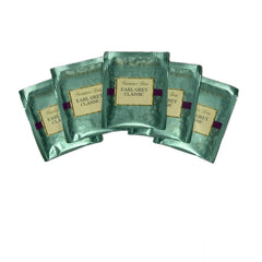 Fortnum & Mason box beside a teacup for size and portion comparison convenience