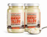 Forward Farms jar front view showing label and 11 oz size, clear quality benefit