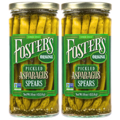 Foster's front jar packaging showing product and easy serving