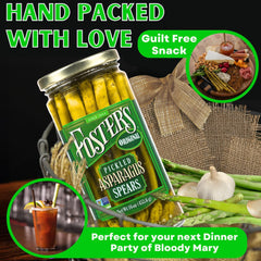 Foster's spears arranged on charcuterie board for party appeal