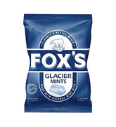 Fox's Glacier Mints front packaging showing brand and bag benefit convenience