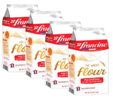 Francine front packaging showing 2.2lb 4-pack and product clarity benefit