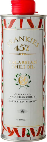 Frankies 457 front bottle showing label and 500ml size, highlights premium presentation