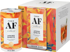 Free AF front packaging 4-pack showing cans and brand for instant serving