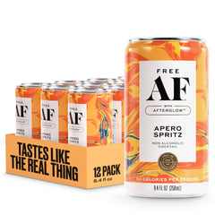 Free AF front packaging showing 12-pack and branding for easy selection