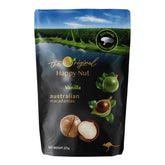 Freedom Fresh front pack showcasing resealable pouch and vanilla macadamias benefit freshness