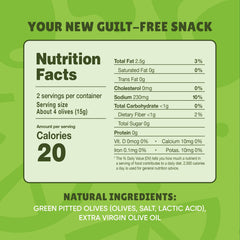 Freestyle Snacks label and ingredient list detail highlighting simple natural ingredients