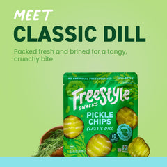 Freestyle Snacks pouch open with visible zipper for freshness and portability