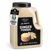 Fresh Finest front packaging showing 5 lb container and clear branding for pantry convenience