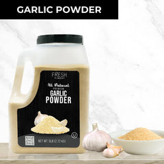Fresh Finest garlic powder blended into meat rub showing even seasoning benefit