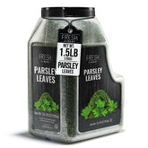 Fresh Finest jar front view showing label and jar for easy identification and storage