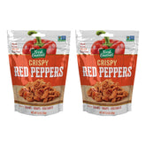 Fresh Gourmet front packaging showing crispy red peppers and bold color for easy topping