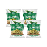 Fresh Gourmet front packaging showing crisp jalapeños and product branding benefits