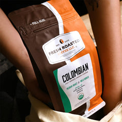 Fresh Roasted Coffee brewed cup from drip maker highlighting balanced flavor and aroma