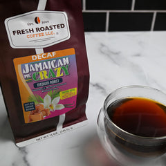 Fresh Roasted Coffee close-up of ground texture highlighting aromatic medium roast benefit