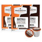 Fresh Roasted Coffee front packaging showing kosher label and pack benefit