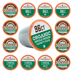 Fresh Roasted Coffee pod close-up highlighting seal and consistent extraction benefit