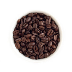 Fresh Roasted Coffee one-way valve and resealable top preserving aroma and flavor