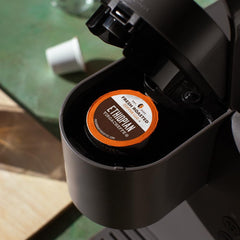 Fresh Roasted Coffee medium-ground texture showing roast level and consistent grind