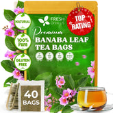 FRESHDRINKUS front packaging showing resealable pouch and 40 tea bags freshness