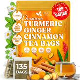 FreshDrinkUS front packaging showing 135-count tea bag box and branding, clear product identity