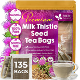 FRESHDRINKUS front packaging showing 135 tea bags and product benefits