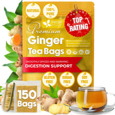 FreshDrinkUS front packaging showing 150 tea bags and resealable pouch benefits