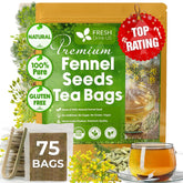 FRESHDRINKUS front packaging showing 75 tea bags and freshness benefit